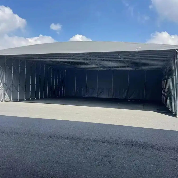 江门电动/移动推拉棚